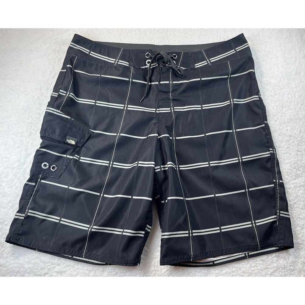 The North Face Shorts Mens Sz 36 Trunks Lined Drawstring Outdoor Rugged Beach